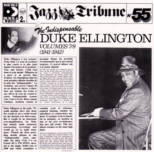 The Indispensable Duke Ellington, Vols 7/8 (1941-1942)
